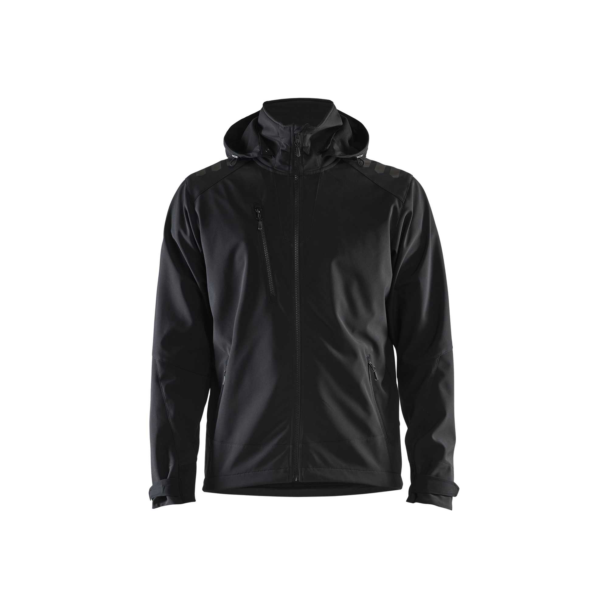 BLAKLADER 47492513 Softshell Jacket Hi Vis Reflective Softshell Work Jacket MEN - Waterproof